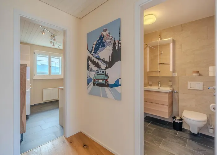 Apartment Viktoria B33 By Vacations, Exklusive App Mit Bergblick Im Zentrum Arosa